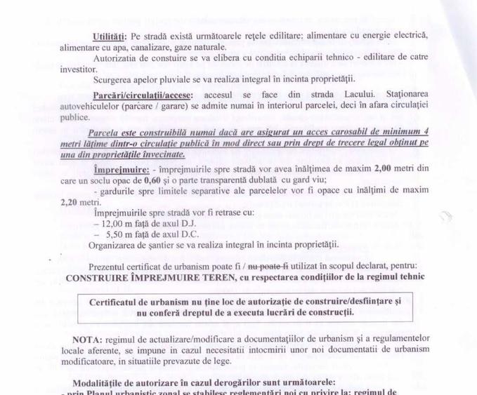 600 mp intravilan cu toate utilitatile la 6 km de Bucuresti - 3