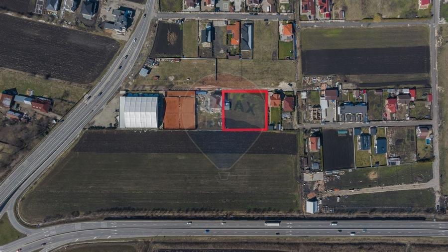 Teren in zona mixta, destinat constructiilor civile si halelor indust. - 4
