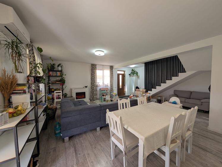 Oportunitate! Duplex mobilat, curte 344mp, terasa, zona RAR Gilau - 10