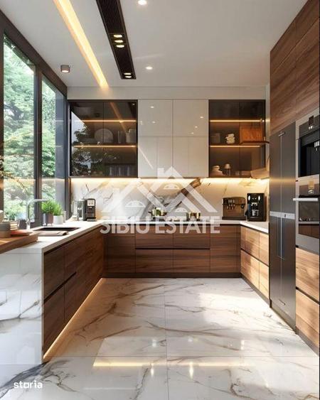 Casa 4 camere, 2 bai, curte si terasa Sibiu Calea Cisnadiei - 7