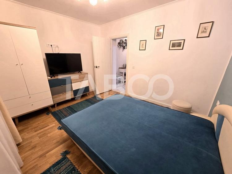 Apartament 2 camere de inchiriat mobilat modern pivnita Dioda Sibiu - 5