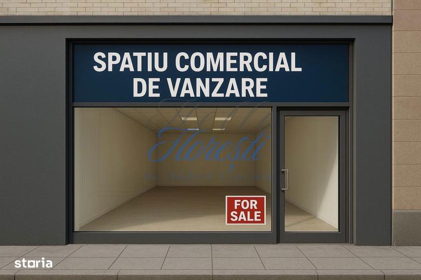 Spatiu compercial 3 camere 55 mp+ parcare in Floresti zona Subcetate - 3