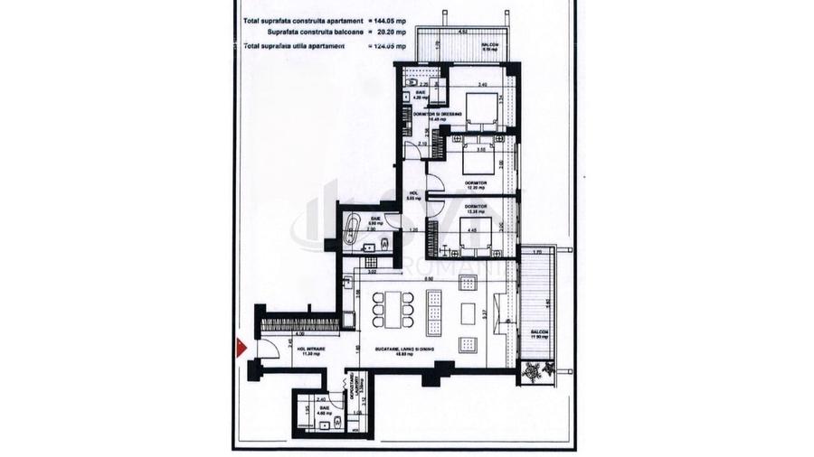 REA1027368 Apartamente 4 camere Aviatiei - 2