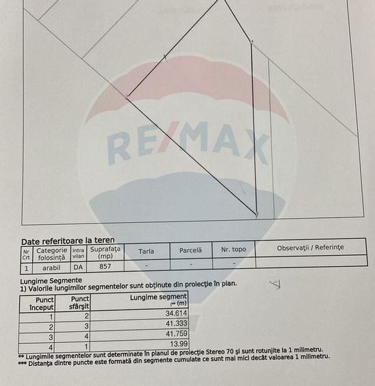 Teren 857mp Zarnesti / Strada F.N - 6