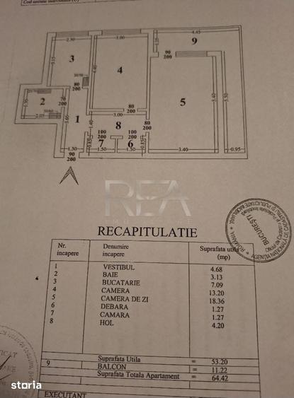 2 camere decomandat, 64 mp, metrou 1 Decembrie 1918 Theodor Pallad - 7