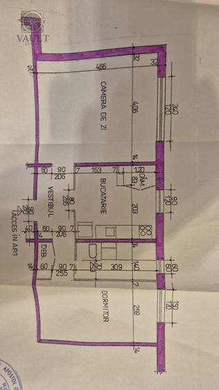 Apartament 2 camere Vacaresti-Centrala Proprie - 4