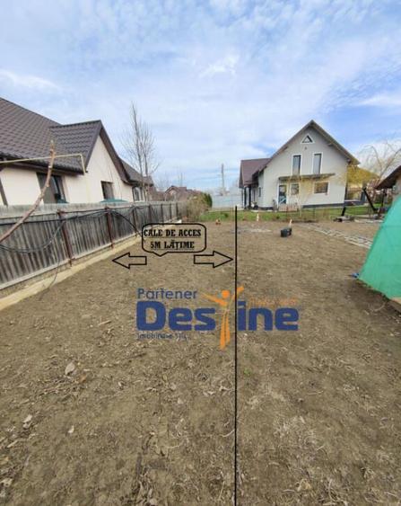 Teren in CENTRU MIROSLAVA 474 mp, deschidere 16mp, drum 5m - 1