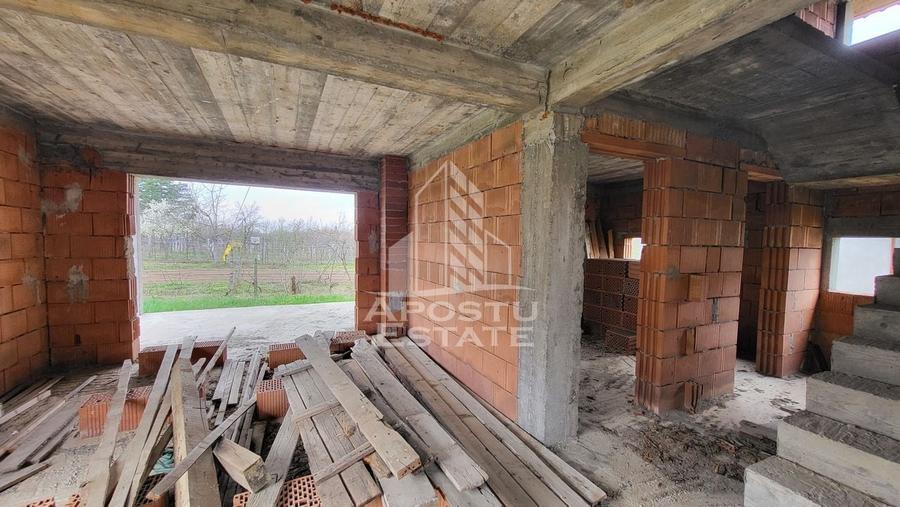 Casa individuala cu 5 camere,teren de 480mp,la rosu,Peciu Nou - 9