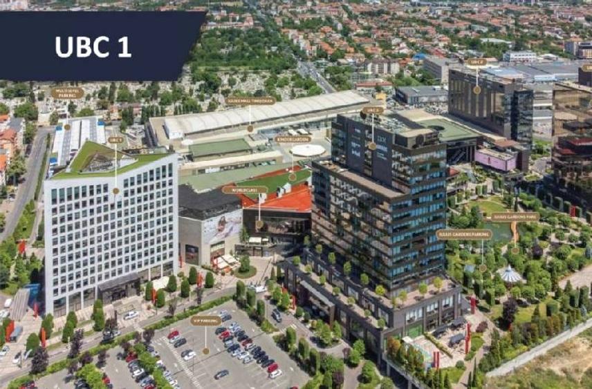 United Business Center 1, Central, 200 - 2500 mp  0% comision! - 3