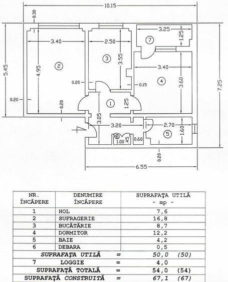 Apartament doua camere - 2