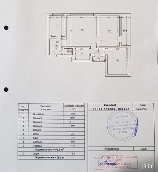 Apartament Smart Home cu 3 camere pe bd. Ion Mihalache - 9