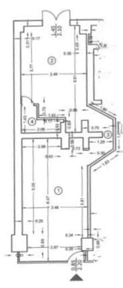 Spatiu stradal 43 mp,Brancoveanu -Oltenitei, pretabil croitorie/frizerie,reparat - 1