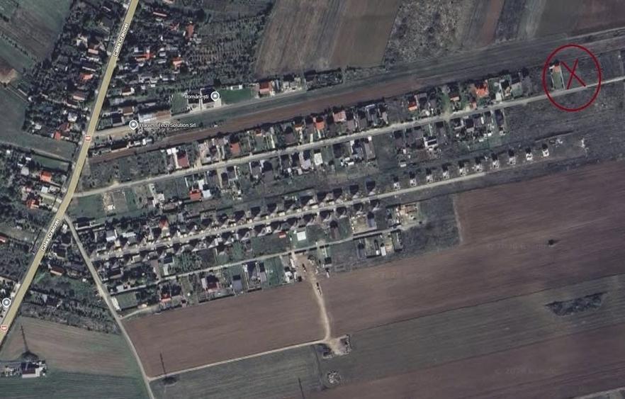 Teren intravilan 500 mp, Simnicul de Sus, utilitati la front - 2