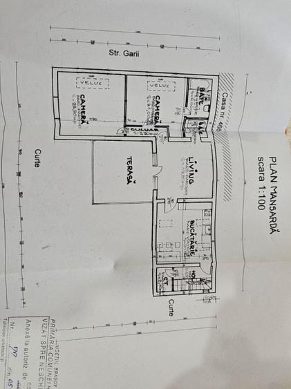 Gospodarie pe teren peste 1100mp, pe trei niveluri, Centru-Harman - 15