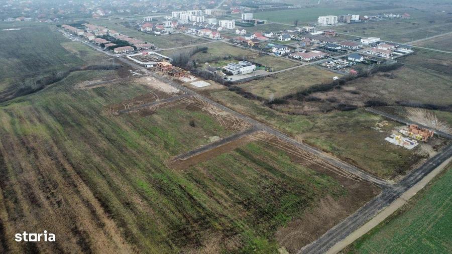 Comision 0% Parcele teren cu toate utilitatile si asfalt - Mosnita - 3