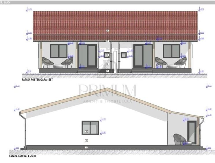 Sag- 3 camere- interiorul la rosu - 3