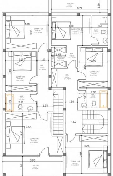 DEZVOLTATOR, DUPLEX GENEROS, 3 BAI SI 3 DORMITOARE - 4
