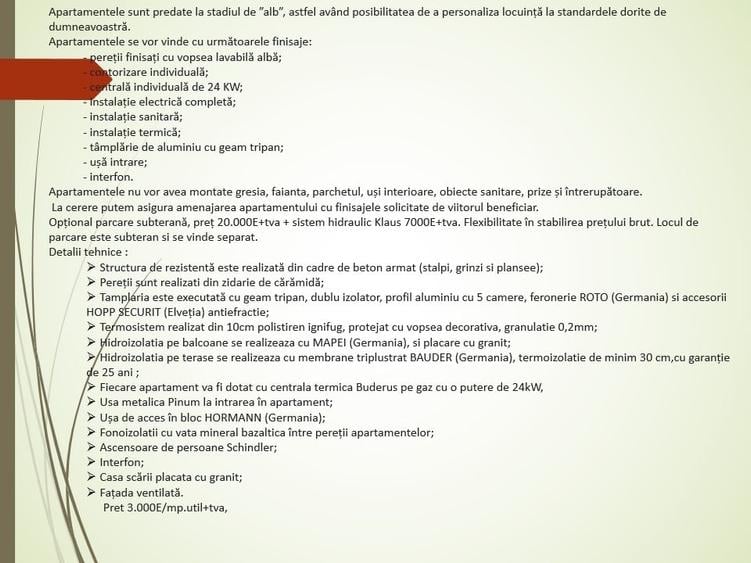 Decebal, Piata Alba Iulia, imobil 2026 de 4 etaje, lift, ct, parcare, acte - 9