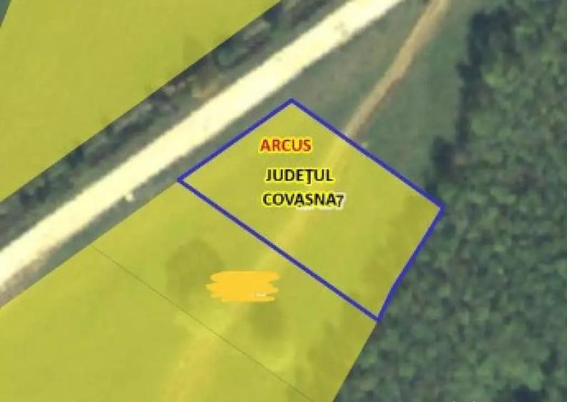 De vanzare teren extravilan langa Arcus - 5