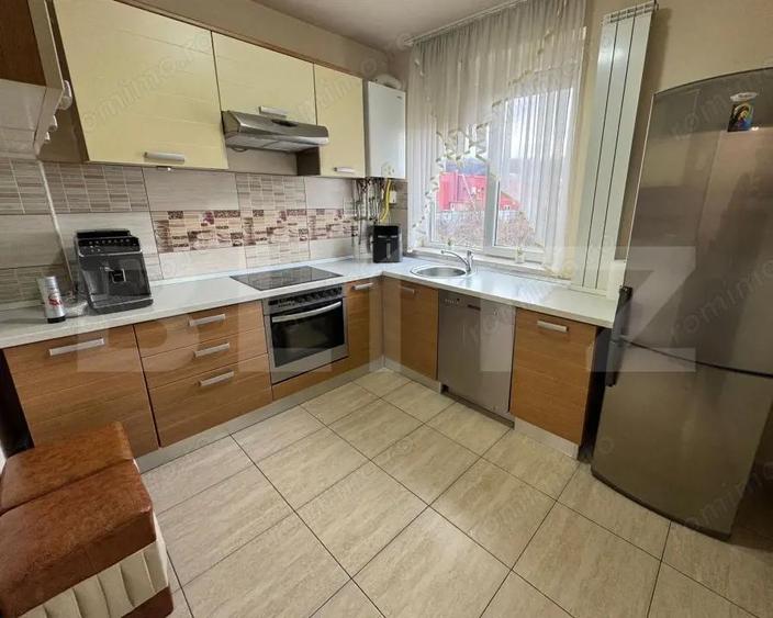 Apartament 4 camere | Etaj 1 | 2 bai cu geam | Complet mobilat zona Sanovil - 6