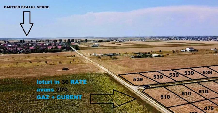 Teren in 36 RATE cu utilitati - com Berceni Teren in 36 RATE cu utilitati - com Berceni