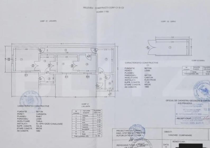 Casa individuala 3 camere, 82mp, teren 283mp - 6