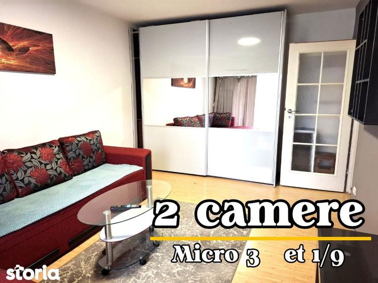 apartament 2 camere , etaj 1, zona Mall , mobilat - 9