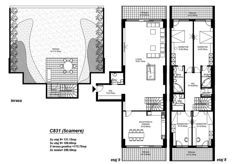Penthouse 5 camere Herastrau North Area Lake Wiew - 13