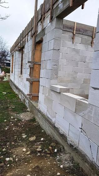 Casă în construcție, cartier nou, Vernești - 4
