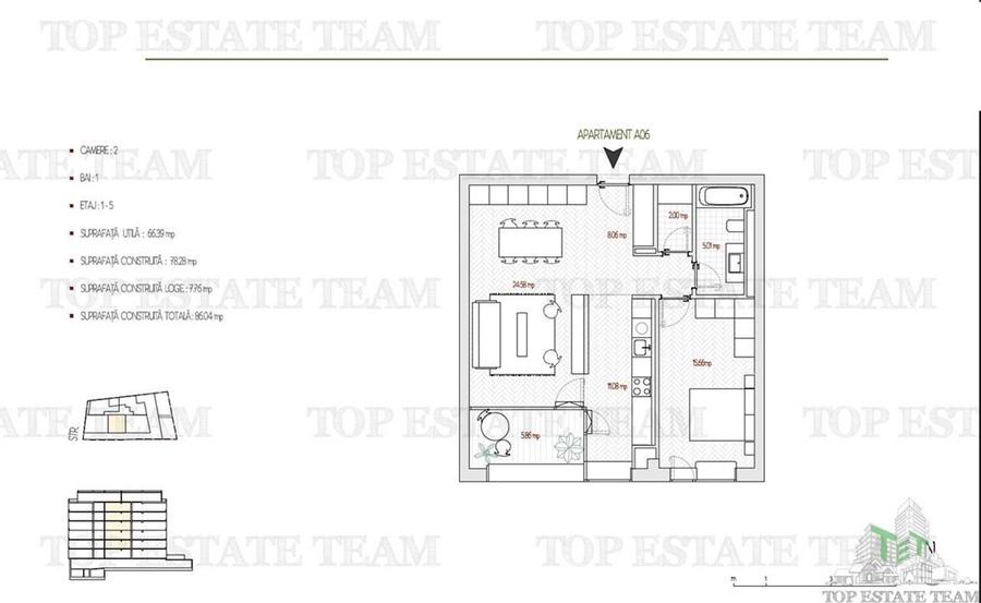 Apartament 2 Camere, bloc Boutique,  Bucuresti, Parcul  Operei - 8