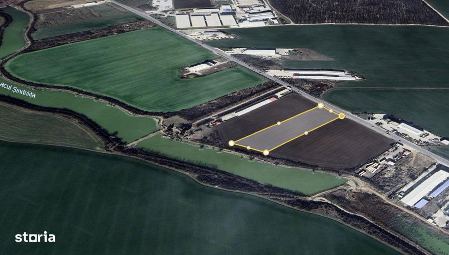 De vanzare | Teren 7500 mp | Deschidere 29 mp | Afumati | Sindrilita - 2