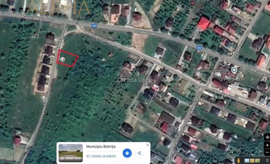 De vanzare teren intravilan 680 mp - Aleea Fagetului