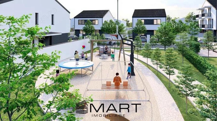 Duplex modern cu gradina ?i doua locuri de parcare