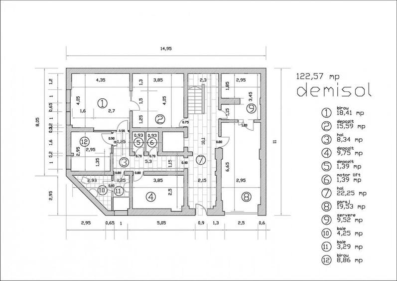 CLĂDIRE DE BIROURI – IMOBIL EMBLEMATIC IN ZONA KISELEFF – AVIATORILOR! - 36