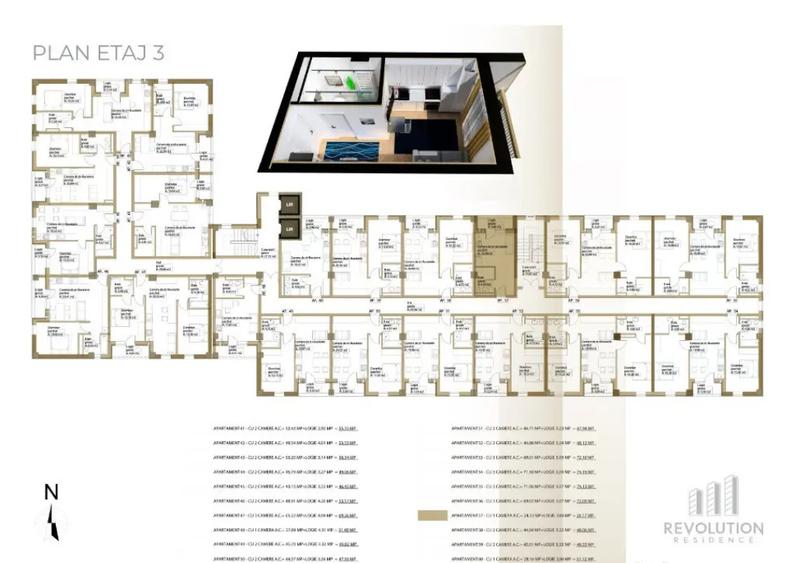 NEW! Apartamente 3 camere - Republicii 115, Baia Mare - 14