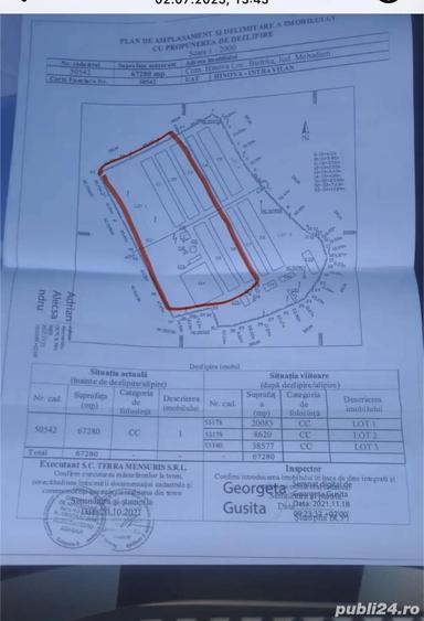 Vanzare teren+ hale - 1