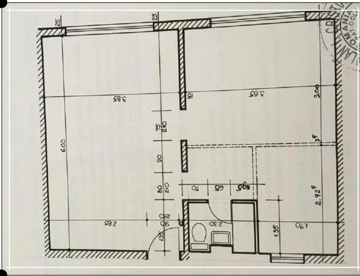 Vanzare apartament 2 camere | Ultracentral Sala Palatului | etaj 2/9 | bloc reab - 14