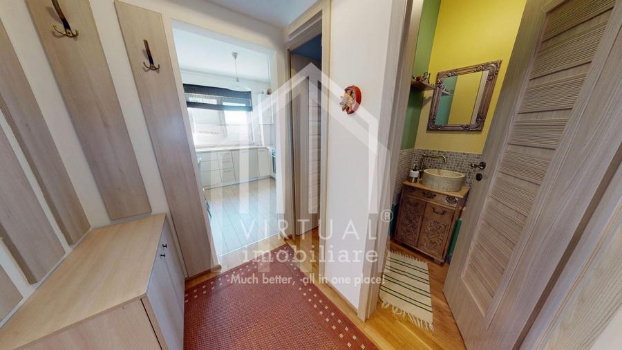 Ap cu 3 camere, 80mp utili+balcon, pivnita,renovat, Cal. Dumbravii - 9