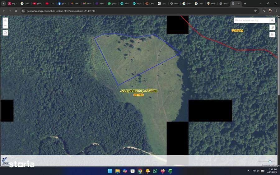 Teren 2,3 Ha poiana lu Grec,Tarpiului extravilan - 1