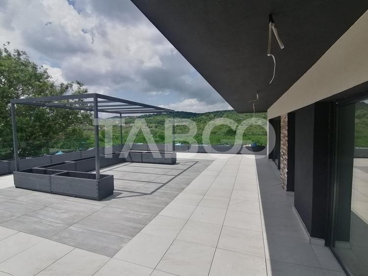 Casa moderna de inchiriat 5 camere cu teren si piscina Cisnadie - 6