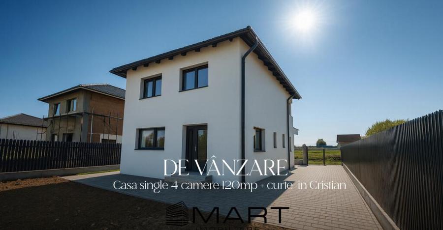 Casa individuala la stadiul de alb Cristian, cartier n - 1