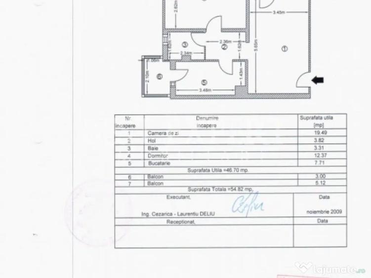 Apartament 2 camere cu parcare /Liviu Rebreanu -Comision 0% - 8