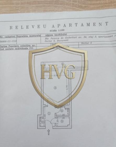 Garsoniera | Marasesti | Zona Centrala | Mobilata Complet | - 9