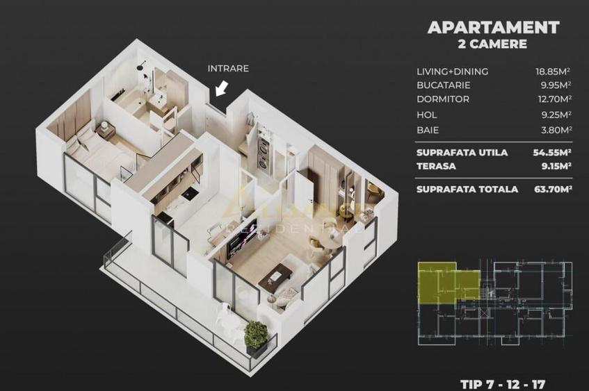 Leoreni Apartament 2 Camere - 9