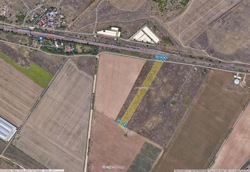 Dobroesti- Dragonul Roșu/Gara Pantelimon - 15.000 m.p. teren intravilan - 1
