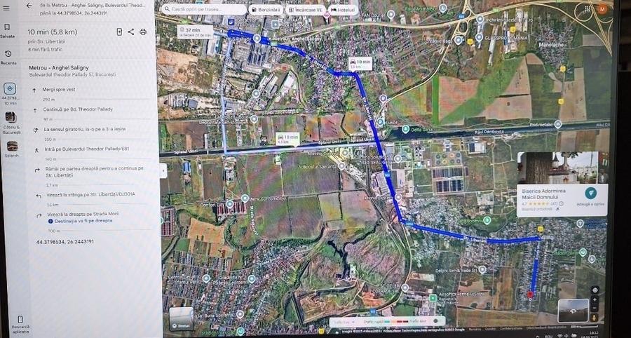 Vand 1000m² teren intravilan construibil la 15 km de Piata Unirii București - 1