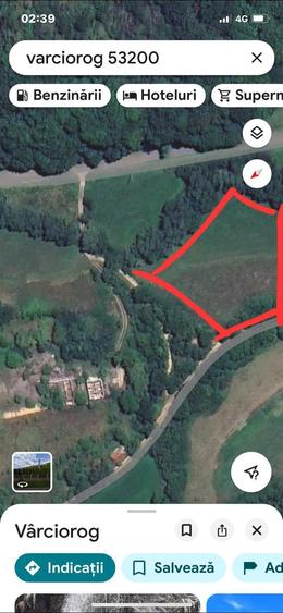 Vand teren 4200 mp ideal pt casa de vacanta in Varciorog - 2