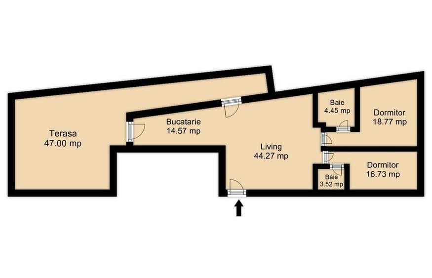 Proprietate deosebita cu terasa de 47 mp - Parcul Regina Maria - 2