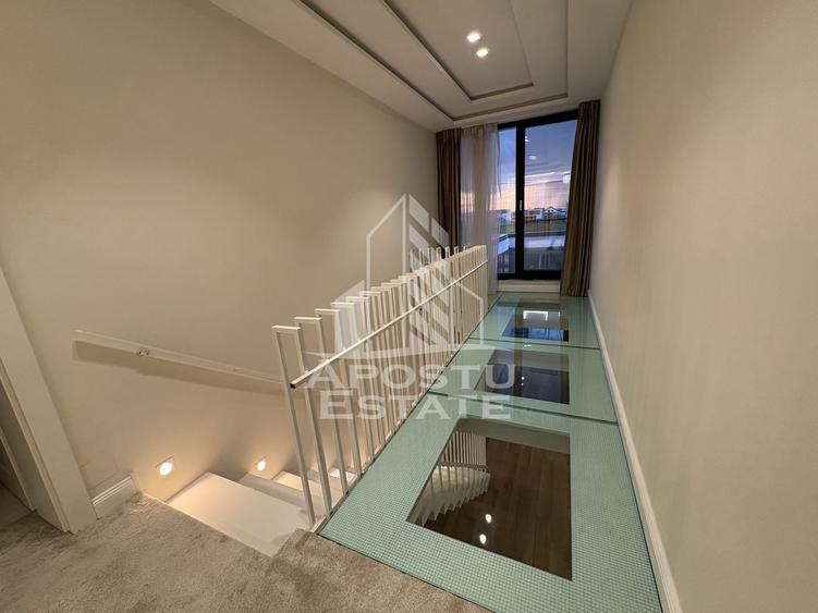 Vila de lux cu piscina incalzita de vanzare in Mosnita Noua | 4 camere - 16