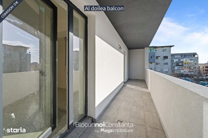 #Apartament luminos: 52mp utili + 23mp balcoane | TVA inclus - etaj II - 2